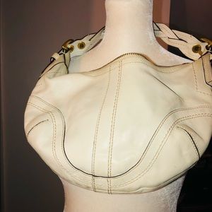 Coach Cream Mini Hobo bag